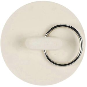 Unbranded For 1 14in Rubber Wash Basin Bathtub Plug Sink Plug White Unbranded For 1 14in Rubber Wash Basin Bathtub Plug Sink Plug White