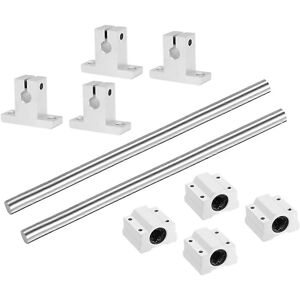 Unbranded For 2 Pcs 8mmx150mm Linear Motion Rail Shaft Slide Guide Unbranded For 2 Pcs 8mmx150mm Linear Motion Rail Shaft Slide Guide