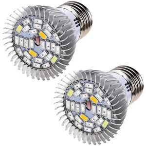 Unbranded For 2pcs E27 Plant Growth Light 85265v Full Spectrum Led Grow Light Crafted With Unbranded For 2pcs E27 Plant Growth Light 85265v Full Spectrum Led Grow Light Crafted With