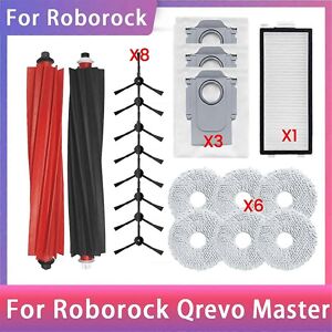 Unbranded For 20pcs Parts For Roborock Qrevo Master Side Brush Unbranded For 20pcs Parts For Roborock Qrevo Master Side Brush