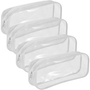 Unbranded For 4 Pcs Clear Pencil Case Big Capacity Transparent Pen Pencil Bag Unbranded For 4 Pcs Clear Pencil Case Big Capacity Transparent Pen Pencil Bag