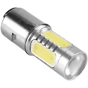 Unbranded For 12v Ba20d H6 4 Cob Led Bulb Light For Moped Atv Headlight White Unbranded For 12v Ba20d H6 4 Cob Led Bulb Light For Moped Atv Headlight White