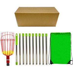 Unbranded Fruit Picker Basket Adjustable Telescoping Pole Unbranded Fruit Picker Basket Adjustable Telescoping Pole