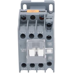 Unbranded AC Contactor 3 Pole 1NO 1NC 18A Rail Mount Silver Unbranded AC Contactor 3 Pole 1NO 1NC 18A Rail Mount Silver