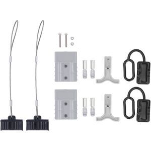 Unbranded 2 Set Battery Quick Connector Kit PC Shell Silver Unbranded 2 Set Battery Quick Connector Kit PC Shell Silver