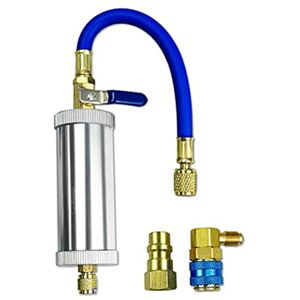 Unbranded AC Oil Dye Injector Kit for R12 R22 Refrigeration Unbranded AC Oil Dye Injector Kit for R12 R22 Refrigeration