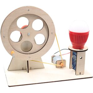 Unbranded Hand Cranked Generator Power Set Wooden DIY Manual Unbranded Hand Cranked Generator Power Set Wooden DIY Manual