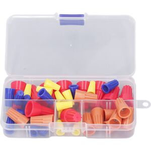 Unbranded 40Pcs Twist Wire Connector Electrical Wire Cap Unbranded 40Pcs Twist Wire Connector Electrical Wire Cap