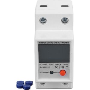 Unbranded Multifunctional Power Meter 1 Phase LCD Display Unbranded Multifunctional Power Meter 1 Phase LCD Display