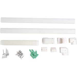 Unbranded Air Conditioner Decorative PVC Line Set Cover Kit Unbranded Air Conditioner Decorative PVC Line Set Cover Kit