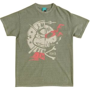 (M, Green) Teenage Mutant Ninja Turtles Unisex Adult Split Vintage Wash T-Shirt (M, Green) Teenage Mutant Ninja Turtles Unisex Adult Split Vintage Wash T-Shirt