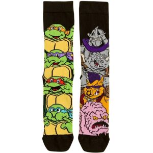 Teenage Mutant Ninja Turtles Unisex Adult Heroes And Villains Crew Socks Teenage Mutant Ninja Turtles Unisex Adult Heroes And Villains Crew Socks
