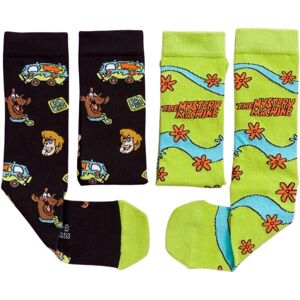 (4 UK-8 UK, Black/Green) Scooby Doo Unisex Adult The Mystery Machine Socks (Pack (4 UK-8 UK, Black/Green) Scooby Doo Unisex Adult The Mystery Machine Socks (Pack