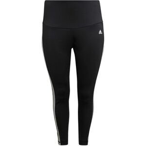 (28 UK - 30 UK, Black/White) Adidas Womens/Ladies Designed 2 Move 3 Stripes High (28 UK - 30 UK, Black/White) Adidas Womens/Ladies Designed 2 Move 3 Stripes High