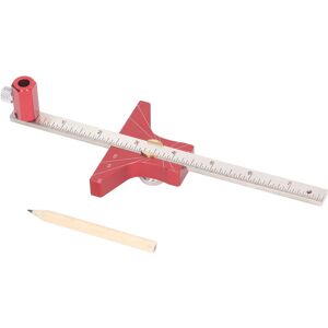 Unbranded Woodworking Ruler Clear Dual Scale Aluminum Alloy Unbranded Woodworking Ruler Clear Dual Scale Aluminum Alloy