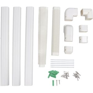 Unbranded Air Conditioner Decorative PVC Line Set Cover Kit Unbranded Air Conditioner Decorative PVC Line Set Cover Kit