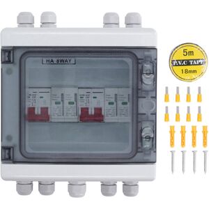 Unbranded DC500V Solar Disconnect Switch 2 in 2 Out Surge Unbranded DC500V Solar Disconnect Switch 2 in 2 Out Surge