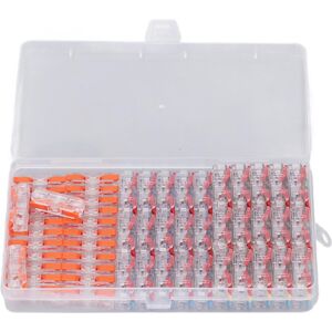 Unbranded 55Pcs Mini Quick Connect Lever Nut Wire Connector Unbranded 55Pcs Mini Quick Connect Lever Nut Wire Connector