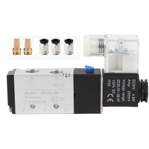 Unbranded Pneumatic Solenoid Valve 2 Position 5 Way Solenoid Unbranded Pneumatic Solenoid Valve 2 Position 5 Way Solenoid