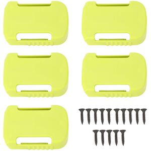 Unbranded 5 Set Battery Holder Green Battery Mount Adapter Unbranded 5 Set Battery Holder Green Battery Mount Adapter