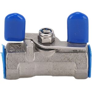 Unbranded 1/4 Inch Ball Valve Female Threaded 304 Stainless Unbranded 1/4 Inch Ball Valve Female Threaded 304 Stainless