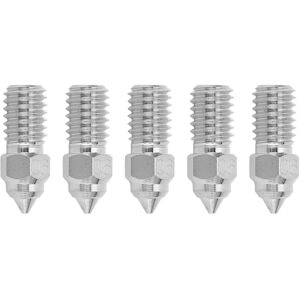 Unbranded 5Pcs 3D Printer Extruder Nozzle 1.75mm M6 High Unbranded 5Pcs 3D Printer Extruder Nozzle 1.75mm M6 High
