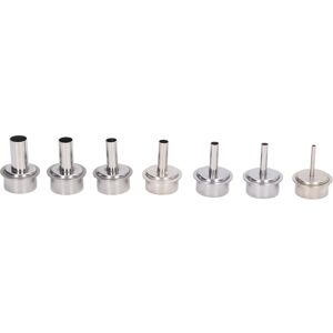 Unbranded 7 Pcs Hot Air Gun Nozzle Straight Heat Gun Tips Unbranded 7 Pcs Hot Air Gun Nozzle Straight Heat Gun Tips