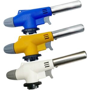 GreenZech (White) Automatic Ignition Baking Welding Tool Gas Torch Flamethrower Butane Bur GreenZech (White) Automatic Ignition Baking Welding Tool Gas Torch Flamethrower Butane Bur