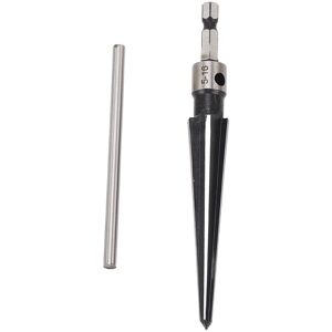 Unbranded 6 Flute Tapered Reamer Conical End Hex Shank Unbranded 6 Flute Tapered Reamer Conical End Hex Shank