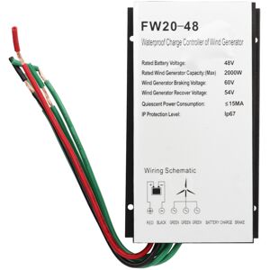 Unbranded 48V 2000W Wind Turbine Controller Aluminum Alloy Unbranded 48V 2000W Wind Turbine Controller Aluminum Alloy