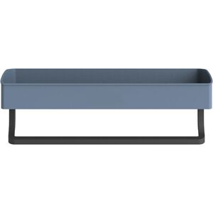 GreenZech (Blue, 40.5*10.5*7cm) Bathroom Wall Mounted Kitchen Storage Rack Towel Shelf Org GreenZech (Blue, 40.5*10.5*7cm) Bathroom Wall Mounted Kitchen Storage Rack Towel Shelf Org