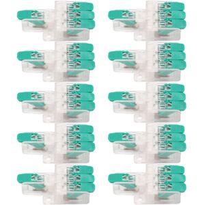 Unbranded 10 Pcs Wire Connector Y613G 1 in 3 Out Flame Unbranded 10 Pcs Wire Connector Y613G 1 in 3 Out Flame