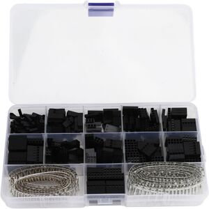 Unbranded 620Pcs 2.54mm Jumper Cable Pin Header Connectors Unbranded 620Pcs 2.54mm Jumper Cable Pin Header Connectors