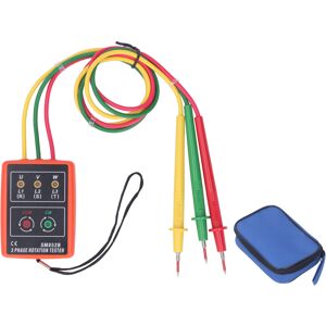 Unbranded 3 Phase Sequence Tester Portable AC Phase Rotation Unbranded 3 Phase Sequence Tester Portable AC Phase Rotation
