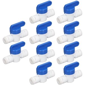 Unbranded 10 Pcs Inline Ball Valve Mini Water Tube Shut Off Unbranded 10 Pcs Inline Ball Valve Mini Water Tube Shut Off