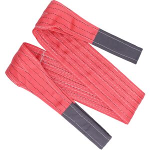 Unbranded Lift Sling Strap Red Polyester Load Lift Heavy Unbranded Lift Sling Strap Red Polyester Load Lift Heavy