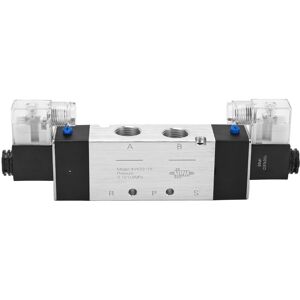 Unbranded Pneumatic Solenoid Air Valve 3 Position 5 Way Unbranded Pneumatic Solenoid Air Valve 3 Position 5 Way