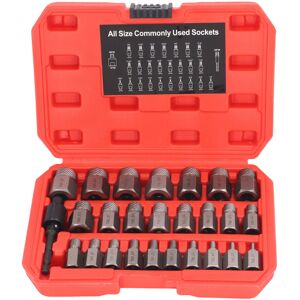 Unbranded 27Pcs Screw Extractor Hex Broken Screw Remover Unbranded 27Pcs Screw Extractor Hex Broken Screw Remover