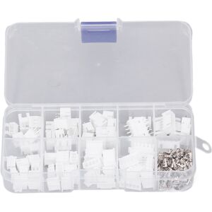 Unbranded 230Pcs JST Connector Kit Plastic Shell Brass Unbranded 230Pcs JST Connector Kit Plastic Shell Brass