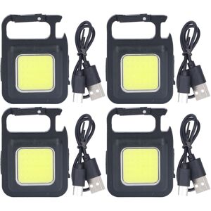 Unbranded 4 Set COB Keychain Work Light 1000lm 3 Modes Unbranded 4 Set COB Keychain Work Light 1000lm 3 Modes