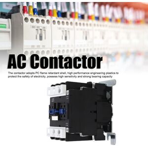 Unbranded AC Contactor 220V 3P 1NO 1NC Auxiliary 3NO Main Unbranded AC Contactor 220V 3P 1NO 1NC Auxiliary 3NO Main