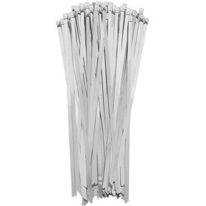 Unbranded 100Pcs Self Locking Cable Wire Ties Stainless Unbranded 100Pcs Self Locking Cable Wire Ties Stainless
