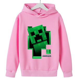 Unbranded (Pink, Child 130cm) Minecraft Game Kids Hoodies Sweatshirts Pullovers Casual Jum Unbranded (Pink, Child 130cm) Minecraft Game Kids Hoodies Sweatshirts Pullovers Casual Jum