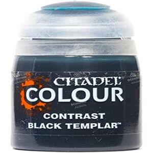 Games Workshop Black Templar Contrast Paint - 18ml Games Workshop Black Templar Contrast Paint - 18ml