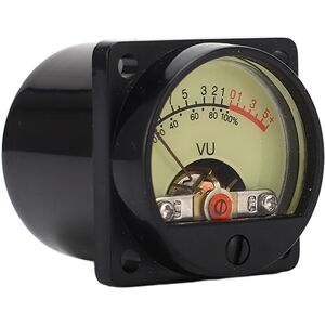 Unbranded VU Meter High Accuracy Yellow Pointer Dial White Unbranded VU Meter High Accuracy Yellow Pointer Dial White