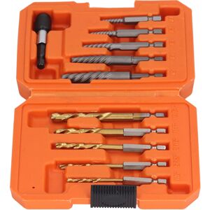 Unbranded 11Pcs Damaged Screw Extractor Kit HHS Professional Unbranded 11Pcs Damaged Screw Extractor Kit HHS Professional