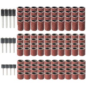 Unbranded Sanding Drum Set 120Pcs 1/2 3/8 1/4 Sanding Bands Unbranded Sanding Drum Set 120Pcs 1/2 3/8 1/4 Sanding Bands