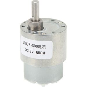 Unbranded Worm Geared Motor 8RPM JGB37 500 Reversible Self Unbranded Worm Geared Motor 8RPM JGB37 500 Reversible Self