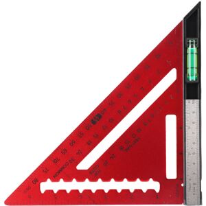 Unbranded 7 Inch Rafter Square with Level High accurate Unbranded 7 Inch Rafter Square with Level High accurate