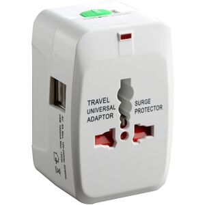 Unbranded Universal Travel Adapter 1500W 2 USB Port Children Unbranded Universal Travel Adapter 1500W 2 USB Port Children
